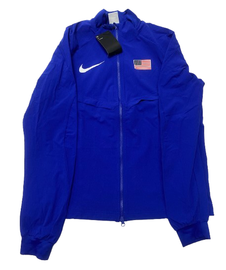 Kendall Ellis Team USA Olympics Track & Field Exclusive Jacket (Size MT)