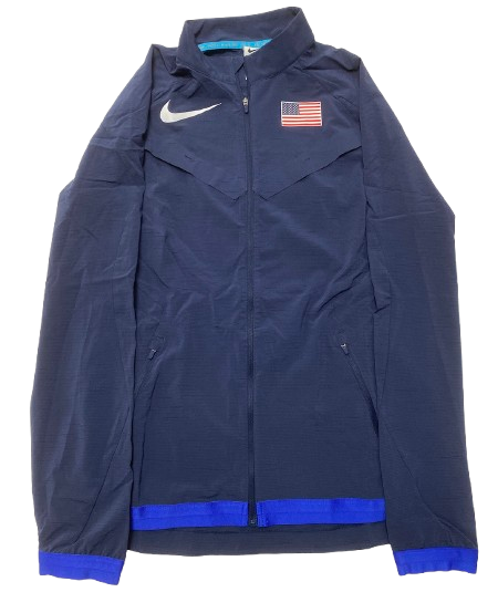 Kendall Ellis Team USA Olympics Track & Field Exclusive Jacket (Size MT)