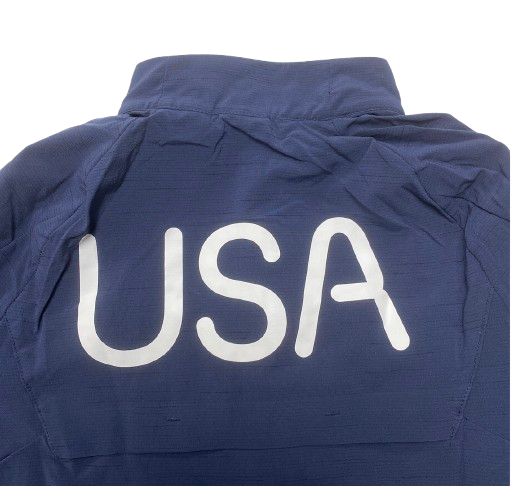 Kendall Ellis Team USA Olympics Track & Field Exclusive Jacket (Size MT)