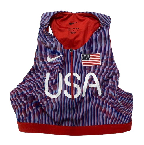 Kendall Ellis Team USA Olympics Track & Field Exclusive Running Top (Size M)