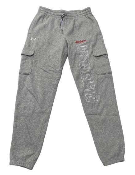 CC Crawford Wisconsin Volleyball Team Issued Sweatpants (Size LT)