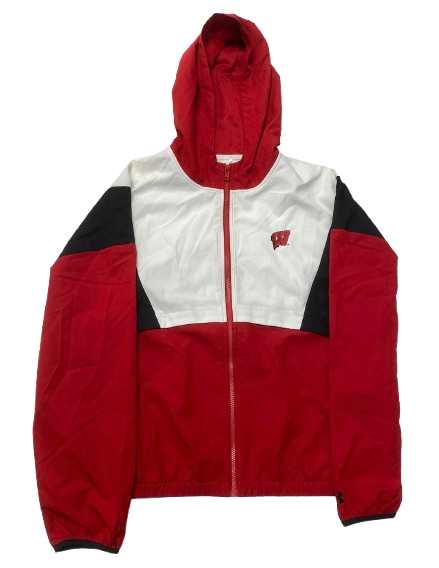CC Crawford Wisconsin Volleyball Team Issued Jacket (Size XL)
