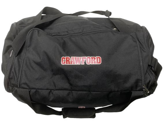 CC Crawford Wisconsin Volleyball Player Exclusive Travel Duffel Bag with Name & Number