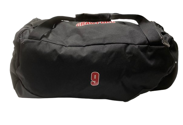 CC Crawford Wisconsin Volleyball Player Exclusive Travel Duffel Bag with Name & Number