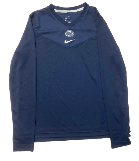 Anna Camden Penn State Basketball Team Issued Long Sleeve Shirt (Size L)