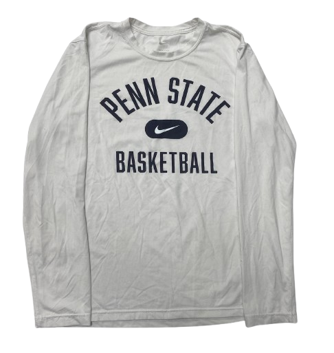 Anna Camden Penn State Basketball Team Issued Long Sleeve Shirt (Size M)