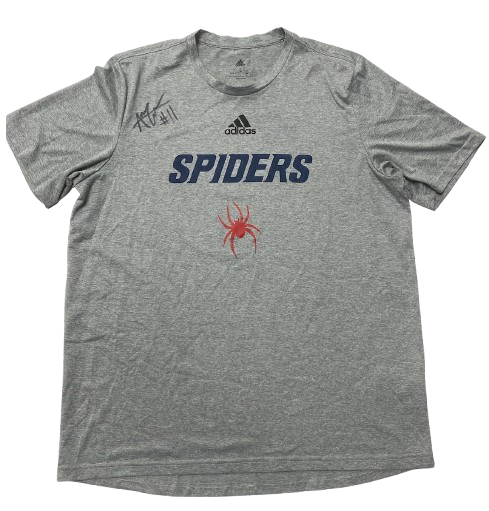 Anna Camden Richmond Basketball SIGNED Team Issued Workout Shirt (Size L)