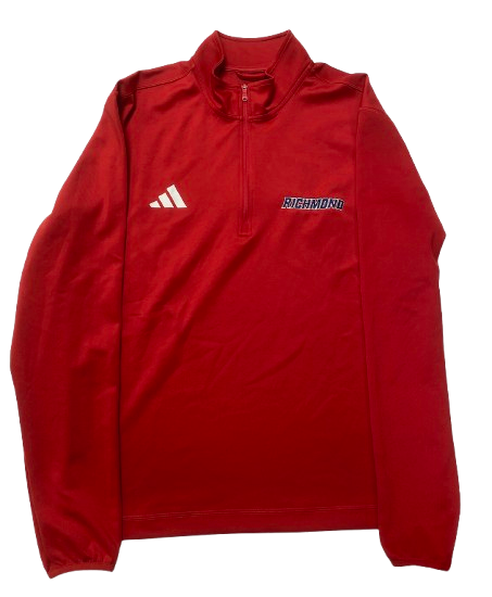 Anna Camden Richmond Basketball Team Issued Quarter-Zip Pullover (Size M)