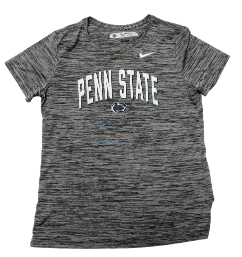 Anna Camden Penn State Basketball Team Issued Workout Shirt with Player Tag (Size M)