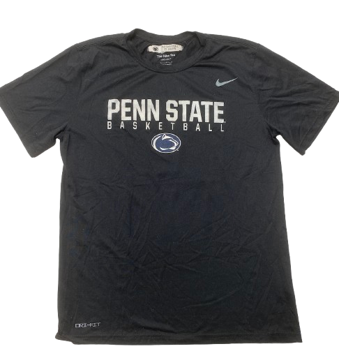 Anna Camden Penn State Basketball Team Issued Workout Shirt with Player Tag (Size L)