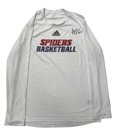 Anna Camden Richmond Basketball SIGNED Team Issued Long Sleeve Shirt (Size M)