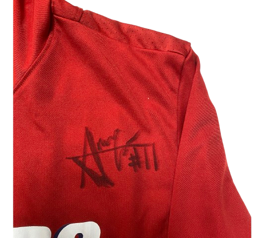 Anna Camden Richmond Basketball SIGNED Team Issued Performance Hoodie (Size M)