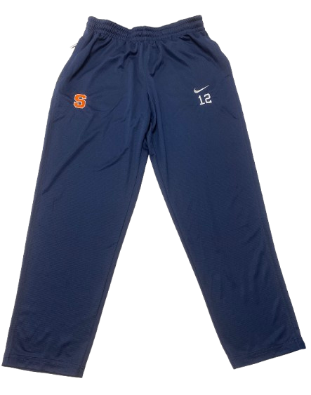 Chaz Owens Syracuse Basketball Player Exclusive Sweatpants with 