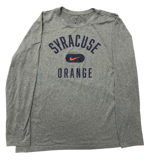 Chaz Owens Syracuse Basketball Player Exclusive Long Sleeve Shirt with 