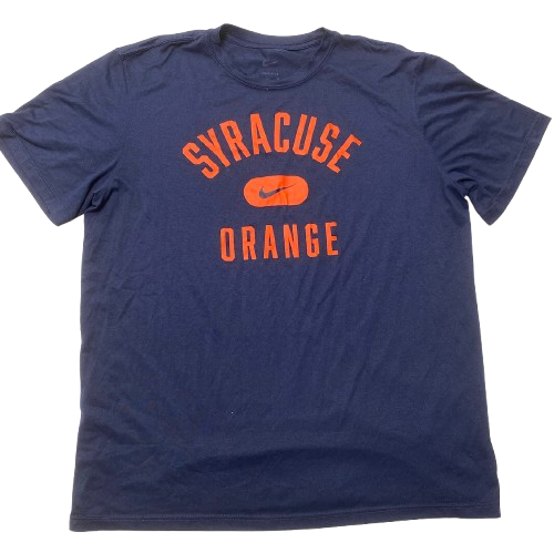 Chaz Owens Syracuse Basketball Player Exclusive Workout Shirt with 