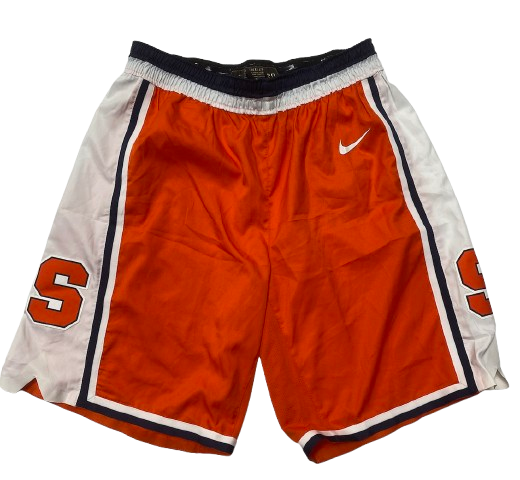 Chaz Owens Syracuse Basketball 2020-2021 Game Issued Shorts (Size 38)