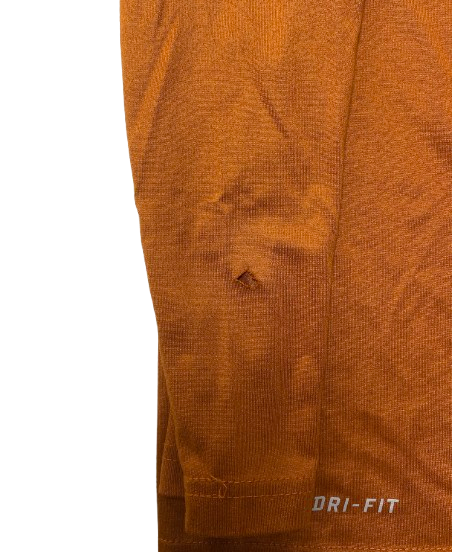 Jenna Wenaas Texas Volleyball SIGNED Player Exclusive Long Sleeve Practice Shirt (Size XL)