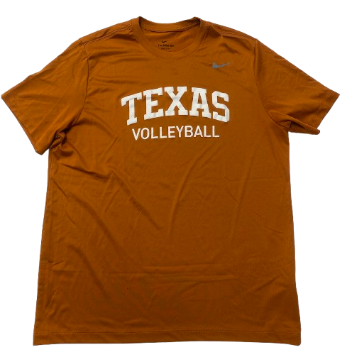 Jenna Wenaas Texas Volleyball Player Exclusive Practice Shirt (Size XL)