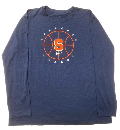 Chaz Owens Syracuse Basketball Player Exclusive Long Sleeve Shirt with 