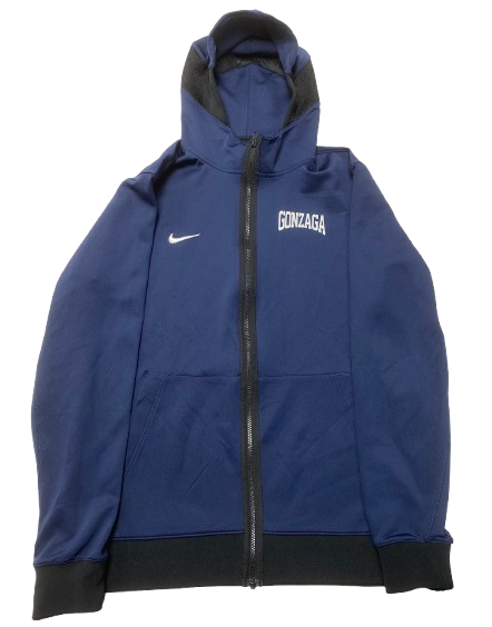 Joe Few Gonzaga Basketball Player Exclusive Pre-Game Warm-Up Jacket (Size LT)