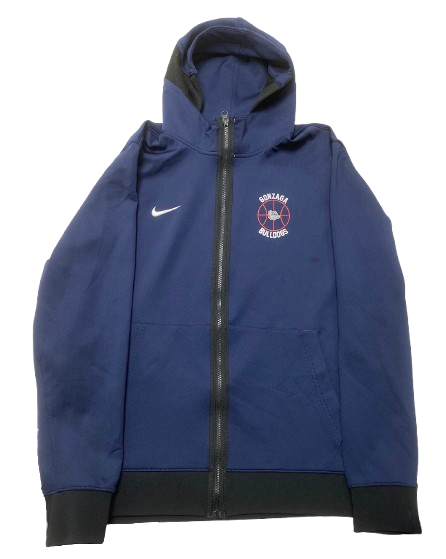 Joe Few Gonzaga Basketball Player Exclusive Pre-Game Warm-Up Jacket (Size L)