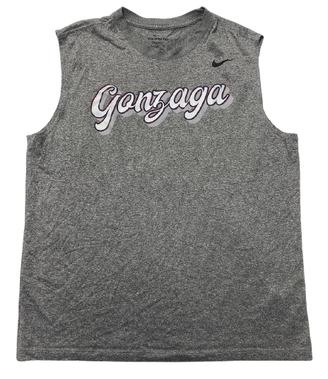 Joe Few Gonzaga Basketball Team Issued Workout Tank (Size L)