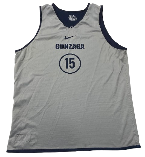 Joe Few Gonzaga Basketball Player Exclusive Reversible Practice Jersey (Size XL)