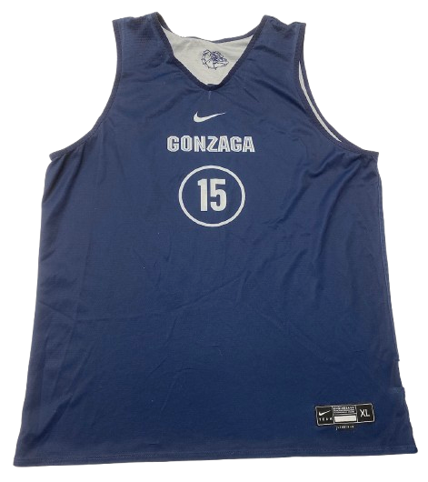 Joe Few Gonzaga Basketball Player Exclusive Reversible Practice Jersey (Size XL)