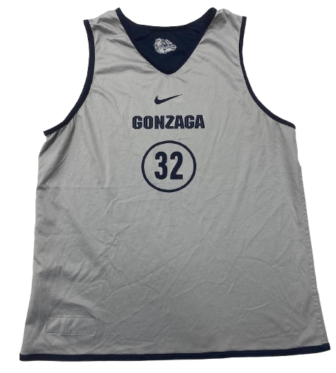 Joe Few Gonzaga Basketball Player Exclusive Reversible Practice Jersey (Size L)