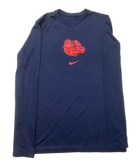 Joe Few Gonzaga Basketball Team Issued Long Sleeve Shirt (Size L)