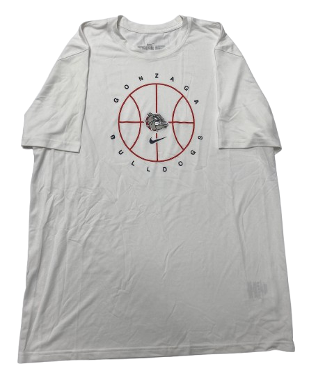 Joe Few Gonzaga Basketball Team Issued Workout Shirt (Size XL)