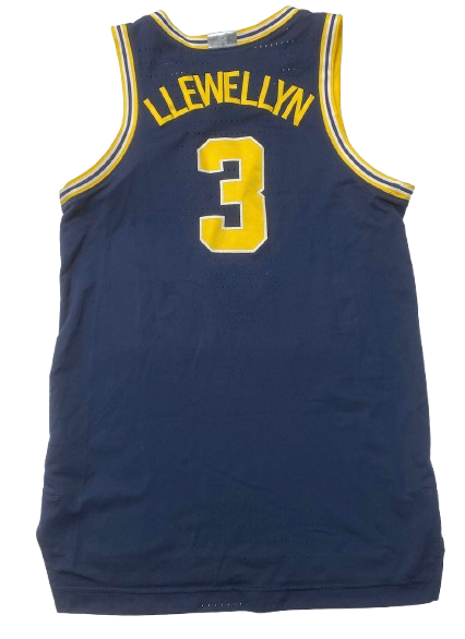 Jaelin Llewellyn Michigan Basketball 2022-2023 Game Jersey (Size 44)