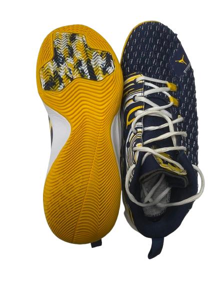 Jaelin Llewellyn Michigan Basketball Player Exclusive "CP3" Shoes (Size 12)
