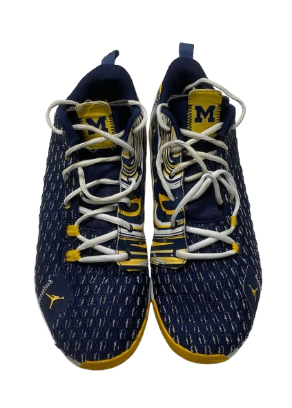 Jaelin Llewellyn Michigan Basketball Player Exclusive "CP3" Shoes (Size 12)