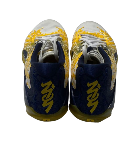 Jaelin Llewellyn Michigan Basketball Player Exclusive "Zion 3" Shoes (Size 12)