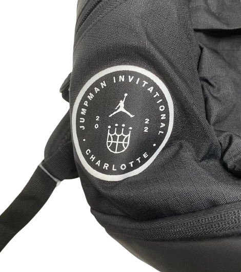 Jaelin Llewellyn Michigan Basketball Player Exclusive "2022 Jumpman Invitational"  *INAUGURAL TOURNAMENT* Backpack *RARE*