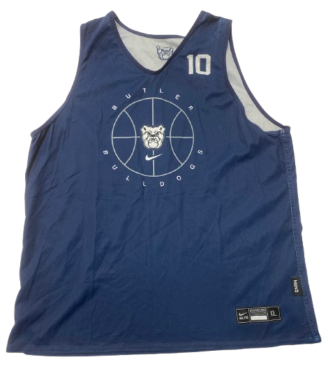 Bryce Nze Butler Basketball Player Exclusive Reversible Practice Jersey (Size XL)