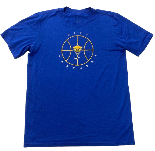 Ithiel Horton Pittsburgh Basketball Team Issued Workout Shirt (Size LT)