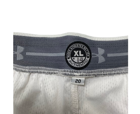 Carter Gilmore Wisconsin Basketball 2020 Game Worn Shorts (Size XL)