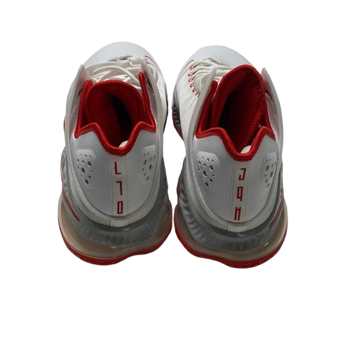Eugene Brown III Ohio State Basketball Player Exclusive "LeBron 19 Low" Shoes (Size 12.5)