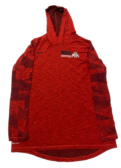 Eugene Brown III Ohio State Basketball Team Issued Performance Hoodie (Size L)