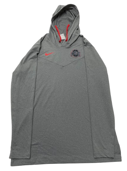 Eugene Brown III Ohio State Basketball Team Issued Performance Hoodie (Size LT)