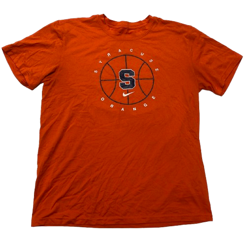 Robert Braswell IV Syracuse Basketball Player Exclusive Workout Shirt with 