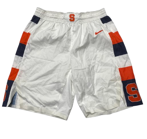 Robert Braswell IV Syracuse Basketball 2019-2020 Game Shorts (Size 38)