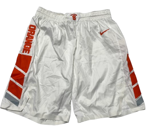 Robert Braswell IV Syracuse Basketball 2018-2019 Game Shorts (Size 40