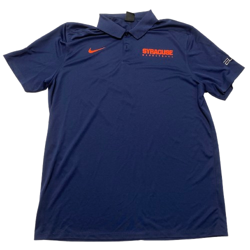 Robert Braswell IV Syracuse Basketball Player Exclusive Travel Polo Shirt (Size L)