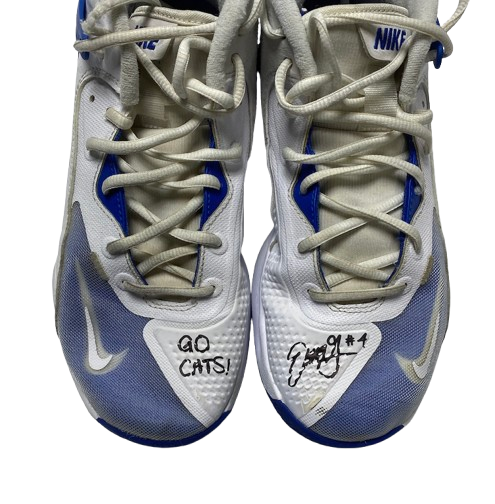 Emma Grome Kentucky Volleyball Player Exclusive Signed & Inscribed Game Worn Shoes (Size 7.5)