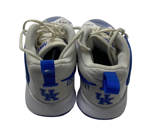 Emma Grome Kentucky Volleyball Player Exclusive Signed & Inscribed Game Worn Shoes (Size 7.5)