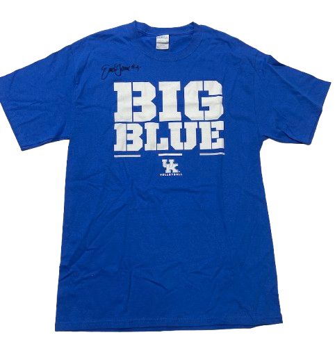Emma Grome Kentucky Volleyball SIGNED Player Exclusive Workout Shirt (Size M)