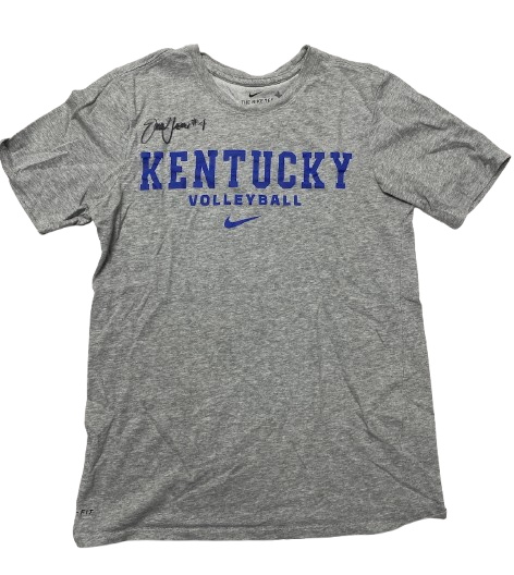 Emma Grome Kentucky Volleyball SIGNED Player Exclusive Workout Shirt (Size S)